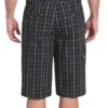 13″ Regular Fit Multi-Use Pocket Plaid Shorts