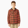 Boys’ Flannel Shirt Jacket