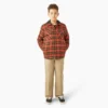 Boys’ Flannel Shirt Jacket