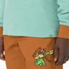 Brain Dead Embroidered Waffle Knit Sweater