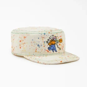 Brain Dead Paint Splatter Canvas Painter’s Cap
