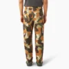 Camo Print Duck Cargo Pants