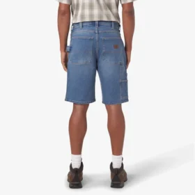 Denim Utility Shorts, 11″