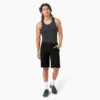 Denim Utility Shorts, 11″