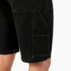 Denim Utility Shorts, 11″