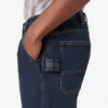 Denim Utility Shorts, 11″