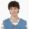 Denim Zip Front Vest