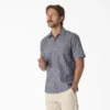 Dickies 1922 Short Sleeve Striped Chambray Shirt