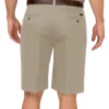 Dickies Khaki 10″ Relaxed Fit Pleated Front Short