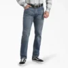 Dickies X-Series Regular Fit Straight Leg 5-Pocket Denim Jeans