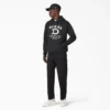 Distressed Ox Collar Graphic Hoodie