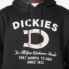 Distressed Ox Collar Graphic Hoodie