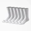 Dri-Tech Cushion Crew Socks, Size 6-12, 6-Pack