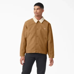 Duck Canvas High Pile Fleece Jacket