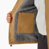 Duck Canvas High Pile Fleece Lined Jacket