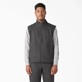Duck Canvas High Pile Fleece Lined Vest