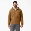 Duck High Pile Fleece Lined Hooded Jacket