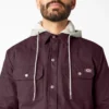 Duck Hooded Shirt Jacket
