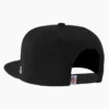 Embroidered Flat Brim Hat