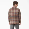 Flannel Quilted Lined Shirt Jacket