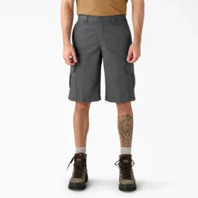 Flex Relaxed Fit Cargo Shorts, 13″