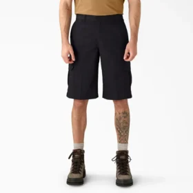 Flex Relaxed Fit Cargo Shorts, 13″