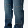 Flex Relaxed Fit Double Knee Jeans
