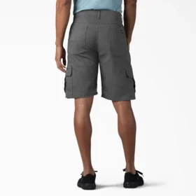 Flex Relaxed Fit Duck Cargo Shorts, 11″