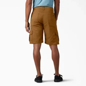 Flex Relaxed Fit Duck Cargo Shorts, 11″
