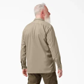 Flex Relaxed Fit Long Sleeve Work Shirt