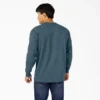 Heavyweight Heathered Long Sleeve Pocket T-Shirt