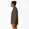 Heavyweight Heathered Long Sleeve Pocket T-Shirt