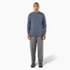 Heavyweight Heathered Long Sleeve Pocket T-Shirt