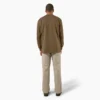 Heavyweight Heathered Long Sleeve Pocket T-Shirt