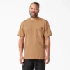 Heavyweight Heathered Short Sleeve Pocket T-Shirt