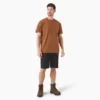 Heavyweight Heathered Short Sleeve Pocket T-Shirt