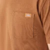 Heavyweight Heathered Short Sleeve Pocket T-Shirt