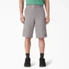 Loose Fit Flat Front Work Shorts, 13″