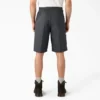 Loose Fit Flat Front Work Shorts, 13″