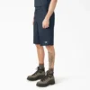 Loose Fit Flat Front Work Shorts, 13″