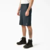 Loose Fit Flat Front Work Shorts, 13″