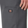Loose Fit Flat Front Work Shorts, 13″