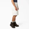 Loose Fit Flat Front Work Shorts, 13″
