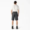Loose Fit Flat Front Work Shorts, 13″