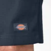 Loose Fit Flat Front Work Shorts, 13″