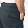 Loose Fit Flat Front Work Shorts, 13″
