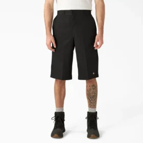 Loose Fit Multi-Use Pocket Work Shorts, 15″