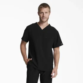 Men’s Eds Essentials Tuckable V-Neck Scrub Top