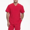 Men’s Eds Essentials Tuckable V-Neck Scrub Top