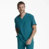 Men’s Eds Essentials Tuckable V-Neck Scrub Top